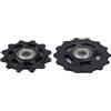 Yhenlovtt Ruota posteriore antipolvere per ruota compatibile 12t/14t per biciclette a 9 o 11 o 10 velocità, sigillata e cuscinetto in acciaio idrofobo deragliatore Jockey Having Road (12T14T)
