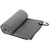 SunsoilGiant Asciugamano da Golf, Asciugamano per Mazze da Golf con Clip, Assorbente d'Acqua, Accessorio da Golf, Asciugamano Portatile Morbido per La Pulizia, Grigio