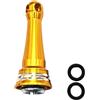 Yhenlovtt Vite di supporto per mulinello da pesca Daiwa, 117 mm, per mulinelli Fuego Tatula Prorex Caldia Salamandura Alphas Air Tw Freams Cs Baitcasting (ORO)