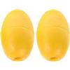 FESTFENDS Galleggiante per Kayak in PVC Giallo 2 Pezzi, Accessori Leggeri e Facili da Fissare per Barca e Yacht, per Navigazione e Ormeggio Sicuro