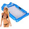 Generico Amaca Acquatica,Amaca Gonfiabile Per Piscina | Lettino Abbronzatura per Fiume Mare Lago Giardino Relax Vacanze Nuoto Famiglia