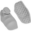 PciDinFo Guanti da Sollevamento Pesi in Silicone Senza Dita per Cross-Training, Scrollate, Sollevamento Pesi, Stacchi da Terra, Uomo E Donna