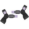 Versa Gripps® Fit Pro, Made in USA, cinturini da polso per atleta femminile, il miglior accessorio per allenamento, lilla, S
