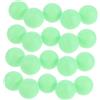HINTRMENT 20 Palline da Ping Pong Luminose in Abs Bianco per Allenamento e Giochi all Aperto con Visibilità Notturna Migliorata per Feste e Pratica Outdoor