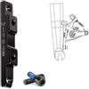 Yhenlovtt Supporto pinza freno posteriore con staffa per freni a telaio Is Pm Adattatore compatibile anteriore e disco per bicicletta a disco 140/160/180/203mm Avia (F160)