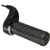 Yhenlovtt Manopola dell'acceleratore per manubrio elettrico in gomma antiscivolo, controllo laterale destro per manubrio scooter da 24 V, compatibile con barra da 7/8 pollici