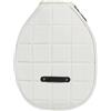 Okiyakusama Paddle Cover Bag Universale per Racchette Borsa Protettiva Dustproof Custodia Spalla Imbottita Contenitore per Accessori Tessuto Composito Adatta per, Bianco