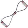 QSTDGVPW 8 Fasce Elastiche di Resistenza a Forma di 8 per Esercizi di Fitness, Pilates, Allungamento di Piedi, Gambe E Mani, Leggere E Pratiche per
