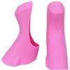 Yhenlovtt Resistanc, leva del freno per bicicletta, con copertura anti-intemperie, in silicone antiscivolo con leva del cambio (rosa)