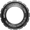 Yhenlovtt Anello di bloccaggio del freno per avere disco Br Center Lock Mozzi in lega di alluminio 6 bulloni compatibile blocco disco bicicletta per asse passante 9/12/15/20 mm (nero)