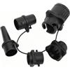Yhenlovtt Pompa compatibile con valvola per barca Paddle Board Adattatore gonfiabile Ugelli pompa aria convenzionale 30mm Valvola aria in plastica Connec