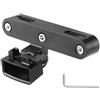Yhenlovtt Staffa di montaggio fanale posteriore Led 372 Controllo dello sterzo Wireless Remote Light per Bicicletta Post Compatibile Avere Freno Sedile per Pc Materiale
