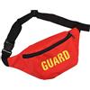 Bohue Lifeguard Marsupio Regolabile Marsupio Rosso Impermeabile Marsupio Unisex Accessori Costume Borsa Multifunzionale per Sport All'aperto, Rosso, Taglia unica