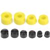 Yhenlovtt Set di ricostruzione del camion dello skateboard con boccole, rondelle, coppe pivot e ammortizzatori per un'esperienza di guida fluida, compatibile con Longbo (giallo)