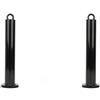 Qomcsrl 2X Gym Weight Pin Loading Rack Fitness Pulley Cable System Attachment Manubri Supporto per Bilanciere per Sollevamento Pesi-C