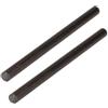 Yhenlovtt Kit di riparazione in fibra di carbonio da 10 cm, diametro canne da pesca, lunghezza canna da pesca rotta 1 mm10 mm, compatibile con canne da pesca in carbonio (8 mm)