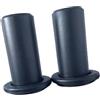 SunsoilGiant 2 Supporti per Dischi di Peso, Supporto per Bilanciere, Accessori in Metallo, Organizer Stabile per Fitness Ed Esercizi per Allenamento in Palestra a, Nero