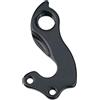 Yhenlovtt Forcellino deragliatore posteriore in lega di alluminio per Diamondback Boardman compatibile con Canyon Fuji Hook Bike Tail per GT con Mountain Bic (nero)