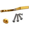 Yhenlovtt Dispositivo bici per guida 34t52t in lega di alluminio Lightwe acciaio anticaduta catena compatibile con deragliatori anteriori da strada 30 g inox (dorato)