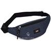 G.kaos - Marsupio Sportivo Impermeabile Cintura Regolabile Jogging Viaggio Trekking Bicicletta Tessuto Tecnico Moderno (GK-1908-Blue)