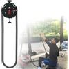 Generico Endless Rope Trainer, Macchina Professionale a Corda Infinita con Resistenza Regolabile, Sistema di Pulegge Portatile per Palestra in Casa, Corda Premium per Allenamento Full Body (Rosso)