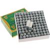 Yunmeryker 100 Pezzi Punta Stecca Biliardo Snooker Ferrule Accessorio Materiale Plastica Pelle Adatto per Club Tornei Casa Allenamento