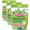 Spontex Guanti Dermo Resistente, Taglia M (Confezione da 3)