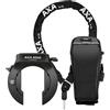 AXA Atlas Large + ULC 130 catena da infilare + borsa da sella - set serratura telaio - livello di sicurezza 14 - chiave non rimovibile
