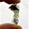 Moldavite - 9.5 Carati - Pendente Tektite - Repubblica Ceca - Argento 925