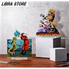 Bandai RARE Dragon Ball STORIA DEL FILM Set Di 2 Supporti Acrilici Dalla GIAPPONE