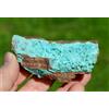 Crisocolla After Malachite After Anidrite & Quarzo - 156 Grammi - Dr Congo