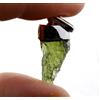 Moldavite - 9.5 Carati - Pendente Tektite - Repubblica Ceca - Argento 925
