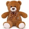 Sausudols Orso di Peluche Teddy Orsacchiotto Grande 60 cm Peluche Giocattolo Regalo per Compleanno Natale e San Valentino Marrone scuro