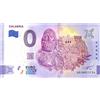 Banconota da 0 Euro Italia 2021 · Calabria · Souvenir Zero €