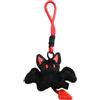 Zubehors Peluche Pipistrello Coniglio,Giocattolo Morbido Pipistrello Nero | Decorazione Adorabile Morbida per Bambini Ragazzi Donne