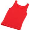 Chosertory 1/6 Maglietta da Uomo Senza Maniche, Vestiti per Bambole Fatti a Mano, Accessori di Abbigliamento in Miniatura per Bambole da 12 Pollici, Rosso