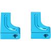 Denash Supporto per Servo RC, Supporti Servo RC Precisi Compatti 2 Pezzi Professionali per TB03 TT02 XV01