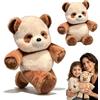 Siebkorb Peluche Che Corre, Pupazzo Mucca Che Corre, Carino Running Peluche Mucca Giocattolo, Bambola Da Collezione, Animale Di Peluche Per Uomini, Donne (A Marrone, 45CM)