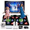 PVGX Tappetino da Ballo HDMI per Bambini e Adulti, 64 GB, con 1000 Giochi, 885 Canzoni e 81 MTV, Morbido Tappetino Fitness in Flanella per Yoga, Corsa, Aerobica, Sport e Puzzle, Perfetto Compleanno