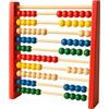 Generico Pallottoliere per Bambini Legno con 100 Palline Misura Maxi cm 27 Abaco di Legno per Bambini Grande Pallottolieri Matematici Calcolatrice Gioco Abaco Montessori Matematica Educativo Giochi Educativi