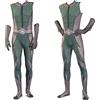 Xinchangda Boys Homelander Cosplay Jumpsuit, Deep Trainer Starlight Costume, Body Uniforme Set Completo per Adulti Bambini Halloween Carnevale Outfits, Il Profondo, 160/170 cm