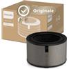 PHILIPS Filtro di ricambio originale Philips per depuratore e umidificatore d'aria 2 in 1 serie AC3420 e AC3421, HEPA NanoProtect + Active Carbon, 12 mesi di durata, nero/bianco (FY3400/30)
