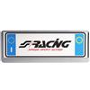 Simoni Racing PTX/AG Portatarga Universale Anteriore, Supporto Targa Auto Standard EU - Piastra per Targhe Auto, Grigio