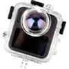 yanwuwa Alloggiamento visibile per Max2 Action Camera Diving Case Struttura a Prova di Pressione Shell Universalmente 2 Prong Interfacce Mount Custodia Impermeabile