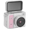 Topiky Selfie CCD Camera 1440P Videocamera Flip Screen per Registrazione Video per Studenti ABS Schermo da 1,47 Pollici (PINK)