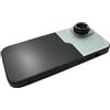 SYSTEM-S Lente macro 2,8 X 37 mm filtro HD con custodia per iPhone 15 Plus in nero grigio