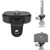 HAFOKO GS1 Treppiede Adattatori compatibile con Action Cam HDR-AS 200V FDR-X 100V HDR-AS100V HDR-AZ1 HDR-AS 20 HDR-AS20V HDR-AS15 Action Camera Hero Mount a 1/4 Treppiede Adattatore