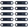 JIETONGSPAIR pezzo di riparazione professionale per cellulare Obiettivo fotocamera posteriore da 10 pezzi per Nokia 6.1