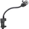 FHGSPQWM Supporto regolabile con clip a C con filettatura da 1/4-20 per supporto smartphone e adattatore di illuminazione da studio asta di estensione con collo d'oca pieghevole