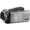 Minolta Videocamera Ultra HD MN4K100Z 4K con zoom ottico 10x (Gunmetal)